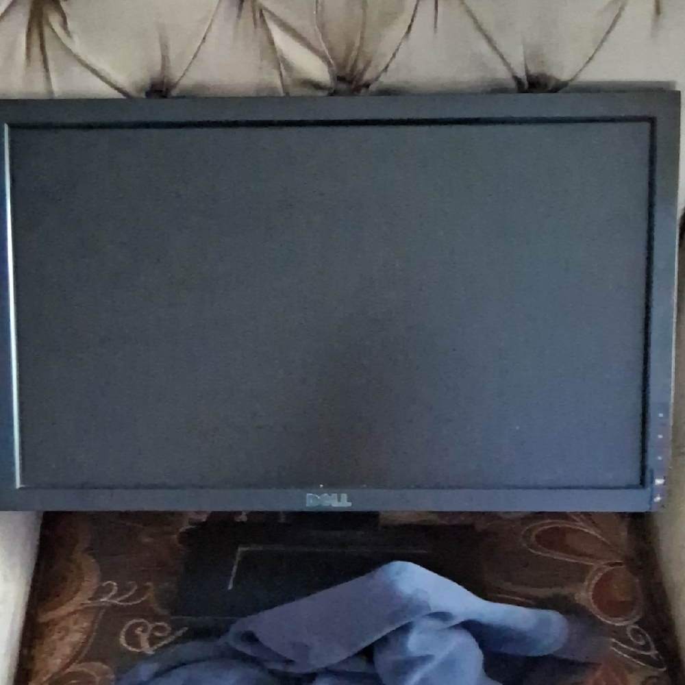 Dell Black Flat Screen Monitor